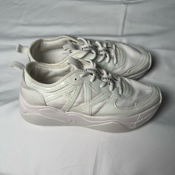 Armani Exchange White Chunky Sneakers - Picture 5 of 10